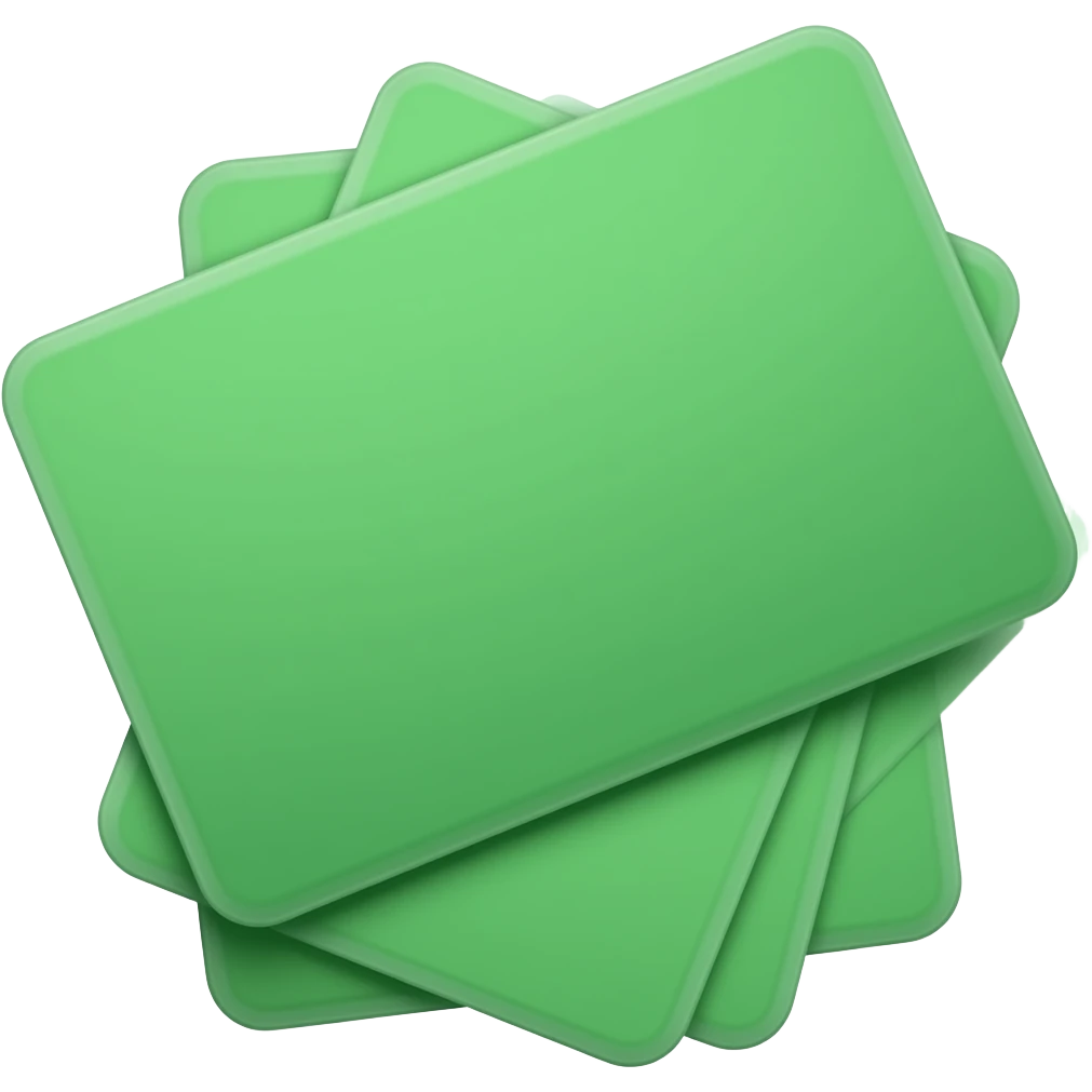 Green card emoji emoji