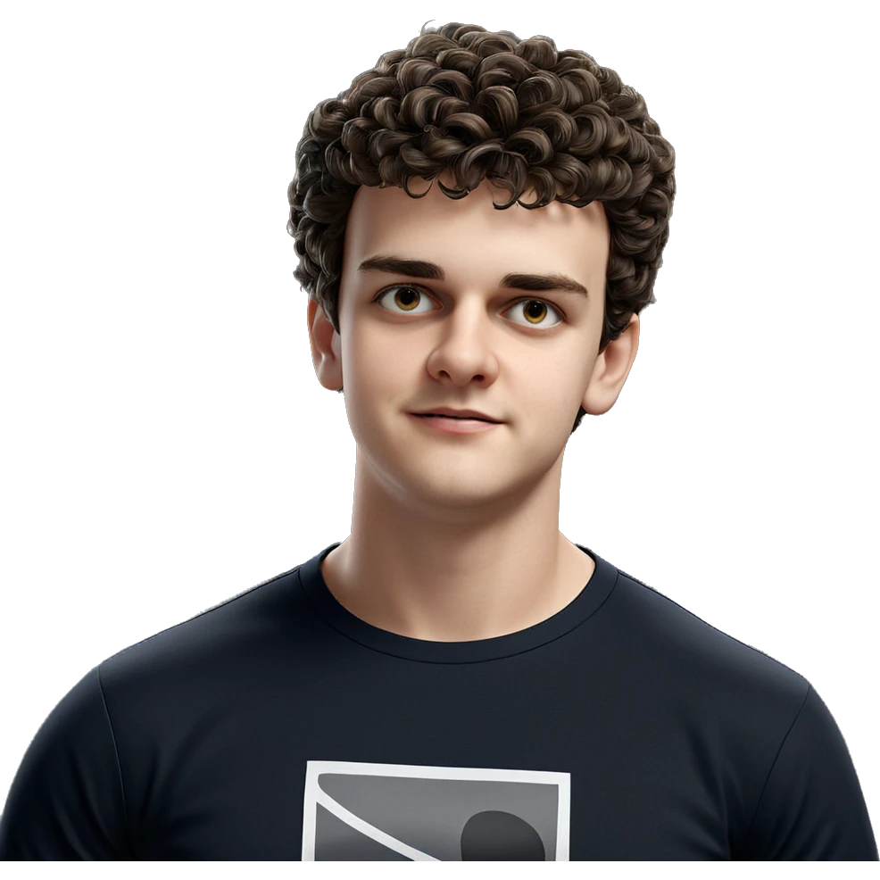 portrait of a young man emoji