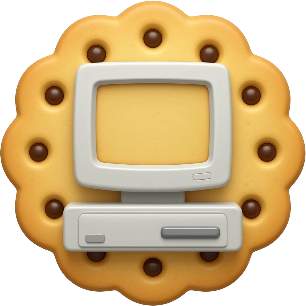cookie computer emoji