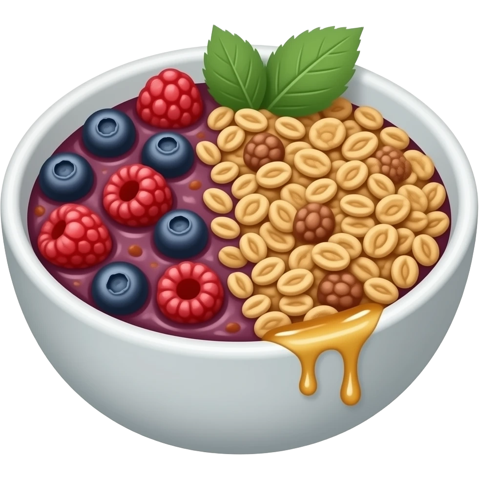 acai bowl emoji