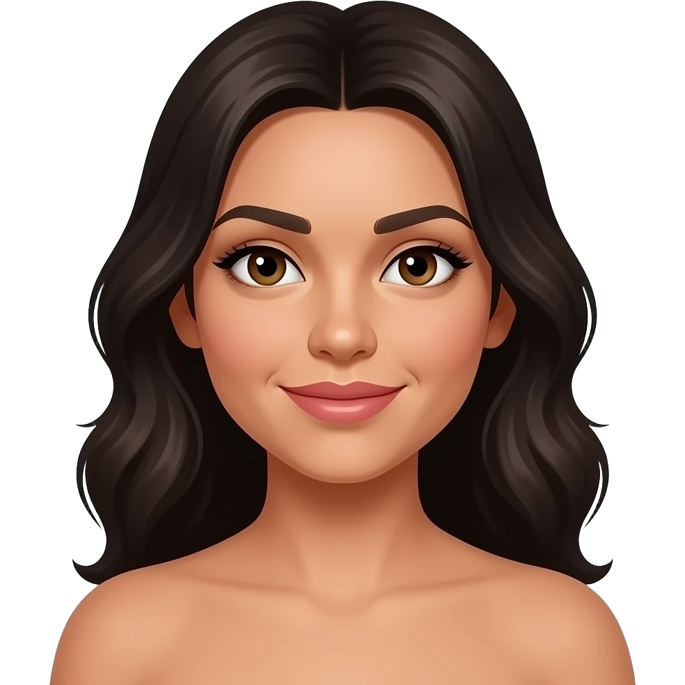 Naked latina emoji