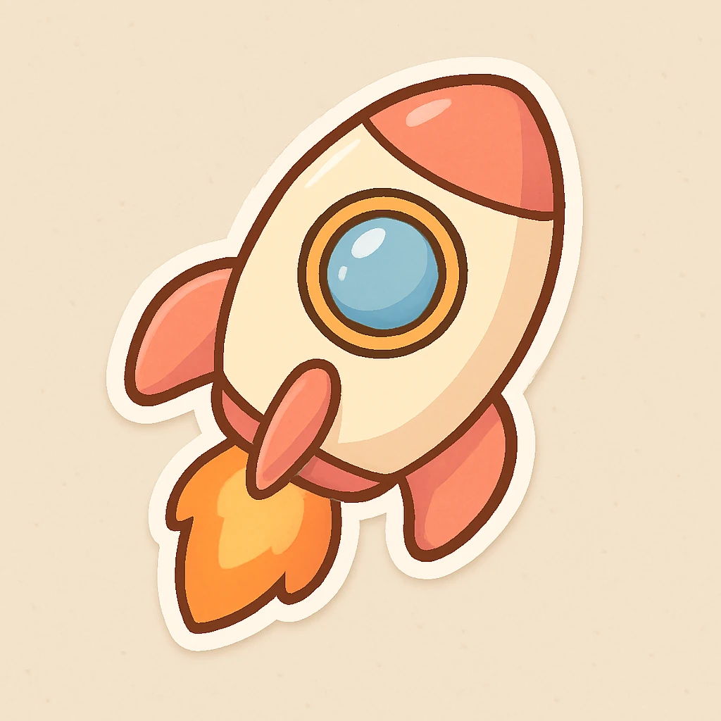 rocket emoji