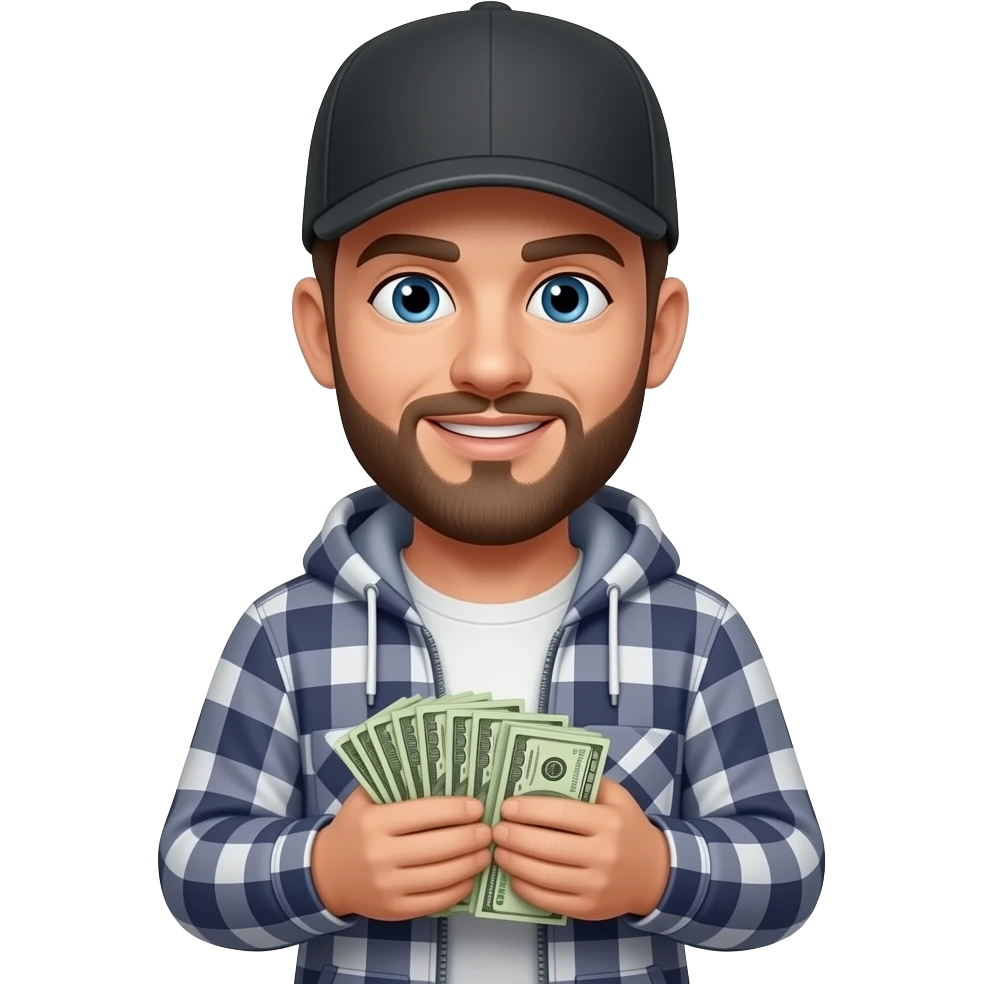 MRBEAST jimmy holding money emoji