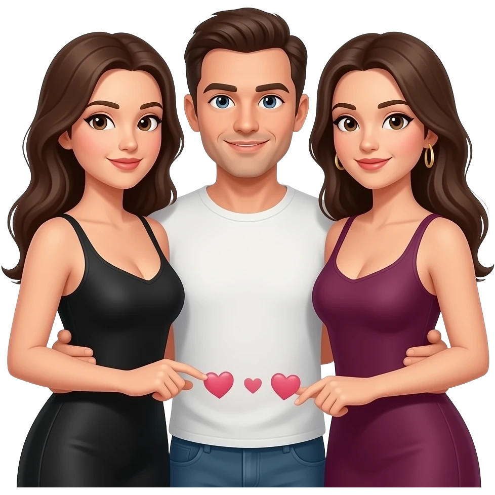 Ffm threesome emoji