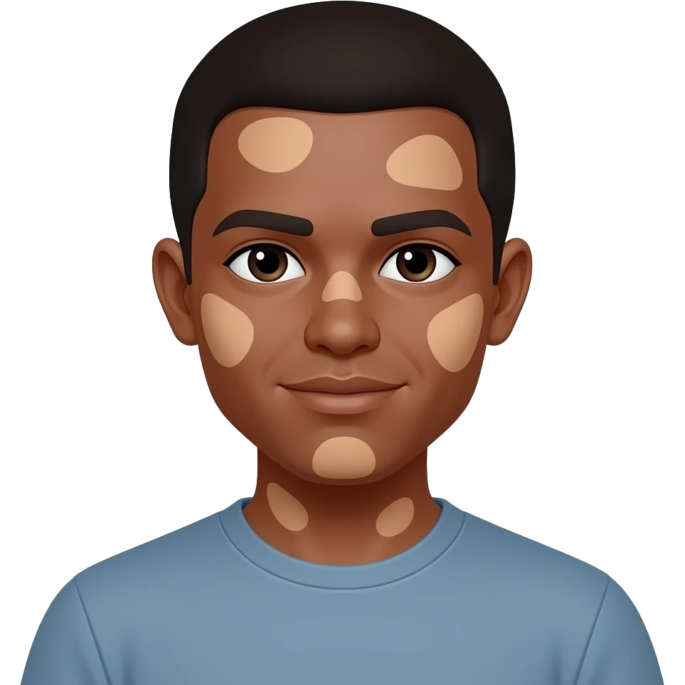 Vitiligo emoji