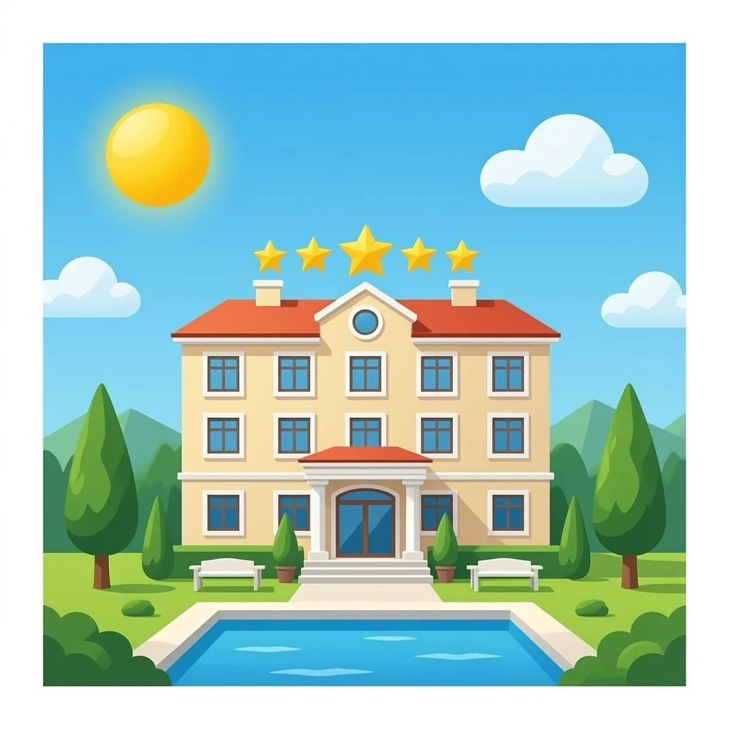 Five-star hotel emoji