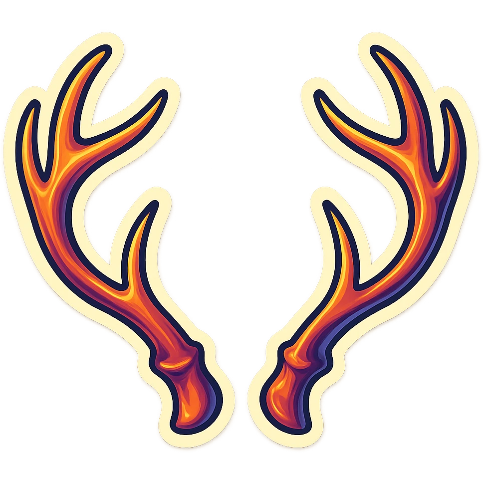 Pair of antlers emoji