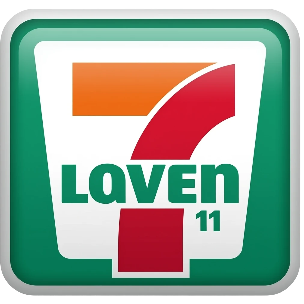 Generate an emoji of 7/11 logo emoji