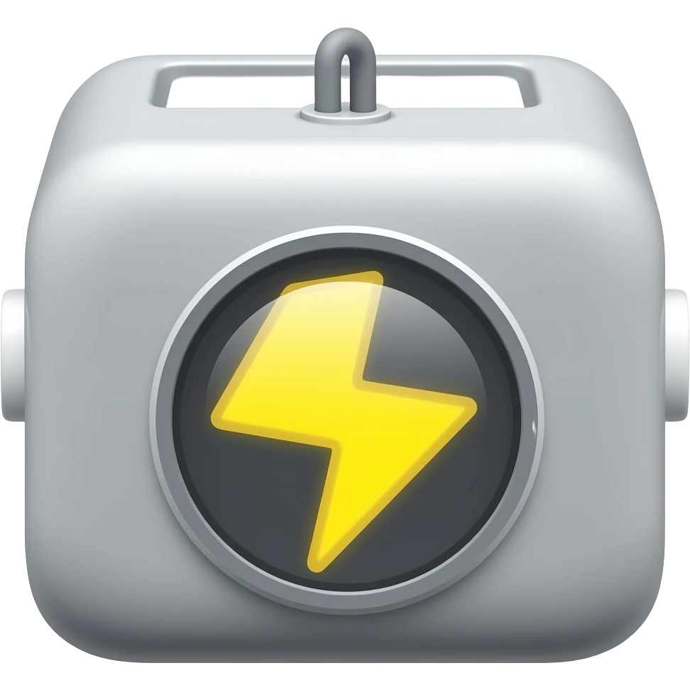‏ electricity generator emoji