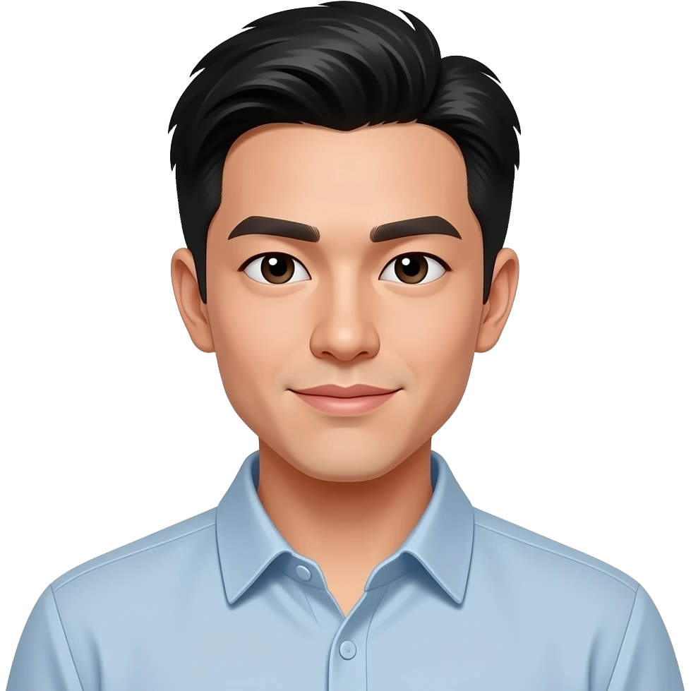 handsome asian man emoji