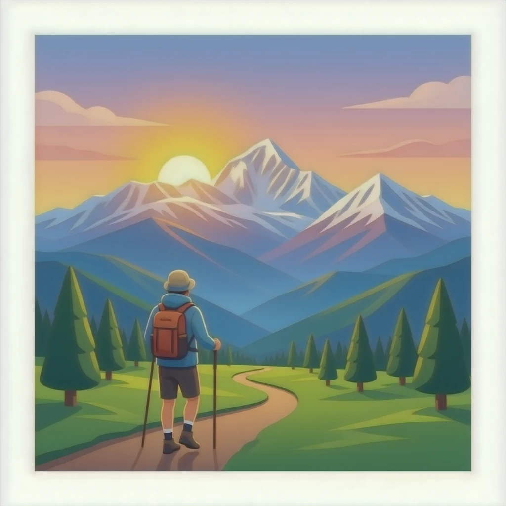 Early morning hike to Poon Hill (3,210 m) for sunrise over Annapurna and Dhaulagiri emoji