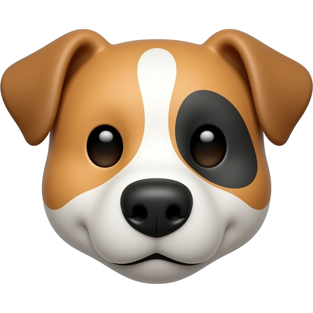Dog face emoji
