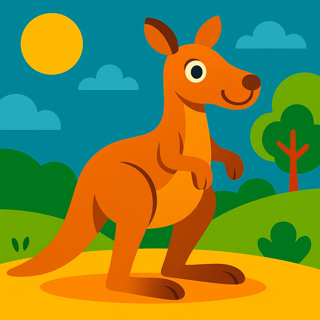 Kangaroo emoji