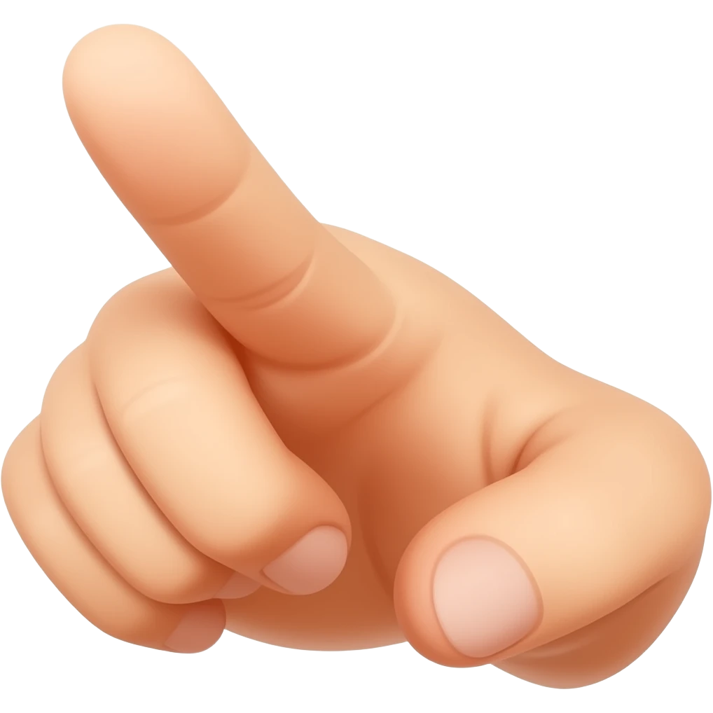 Just the fingers emoji