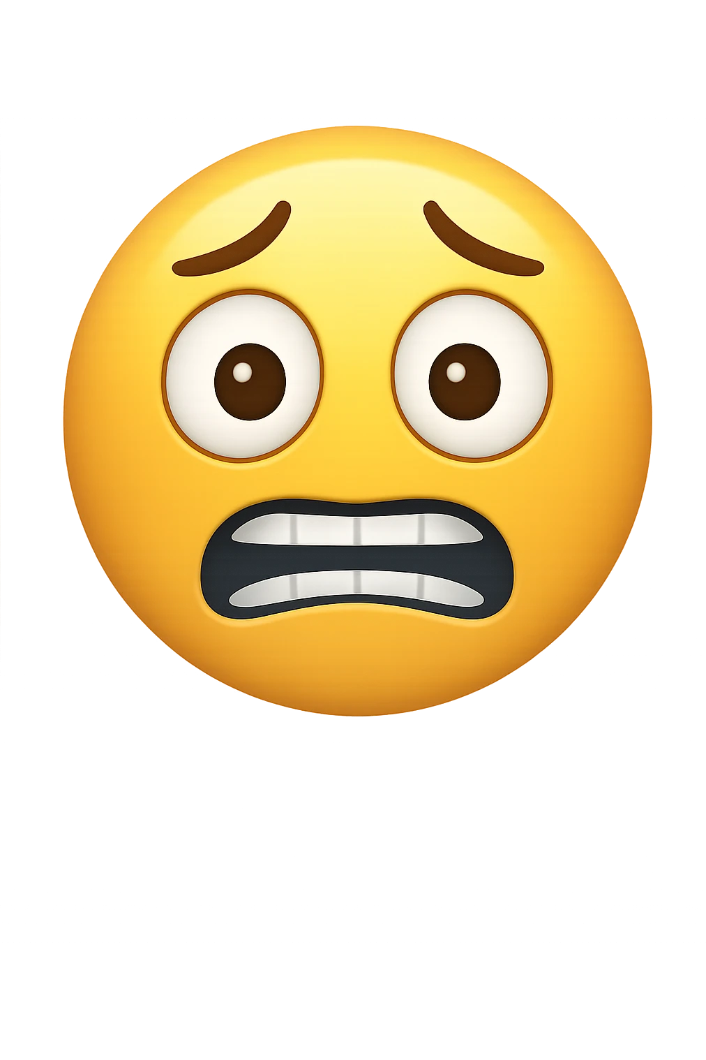irritabilità o ansia improvvisa emoji stile iphone emoji