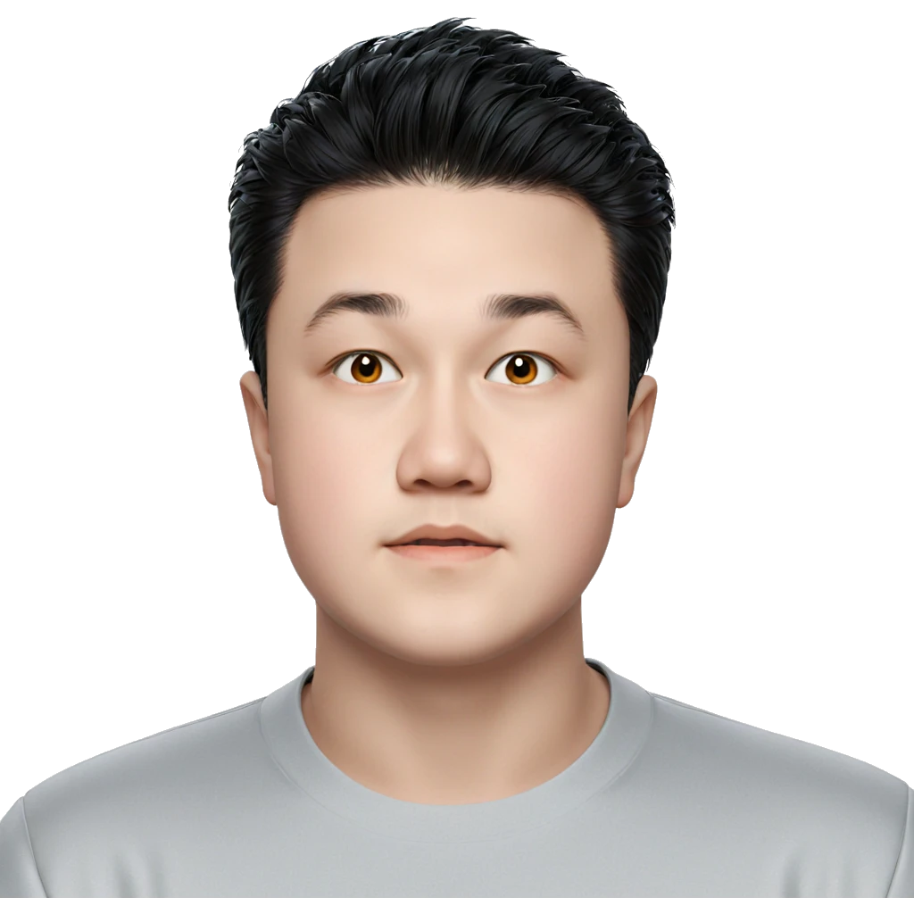 portrait of a boy in white emoji