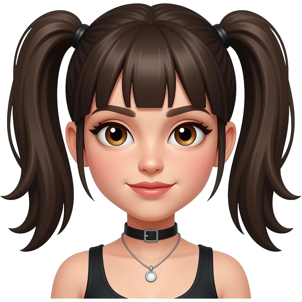 Baddie girl yellow emoji emoji