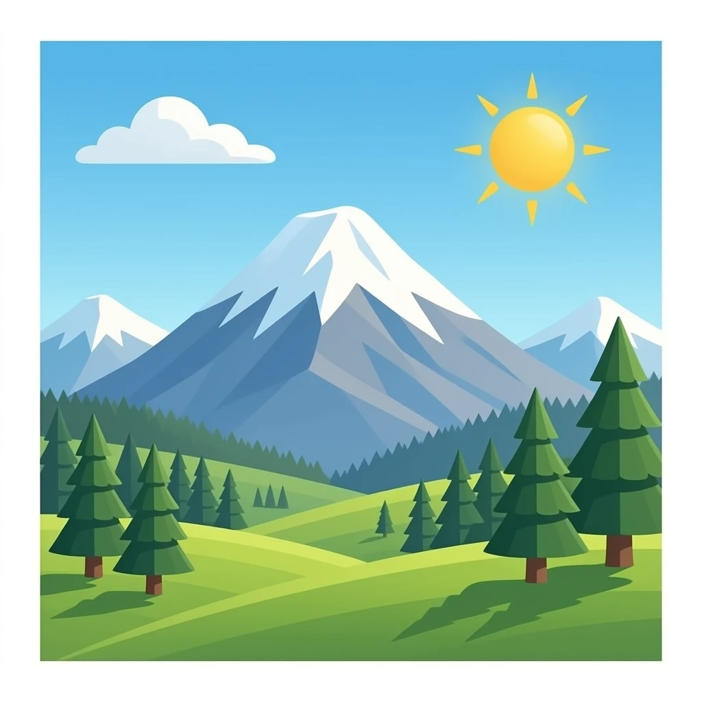 Snow-Capped Mountain emoji