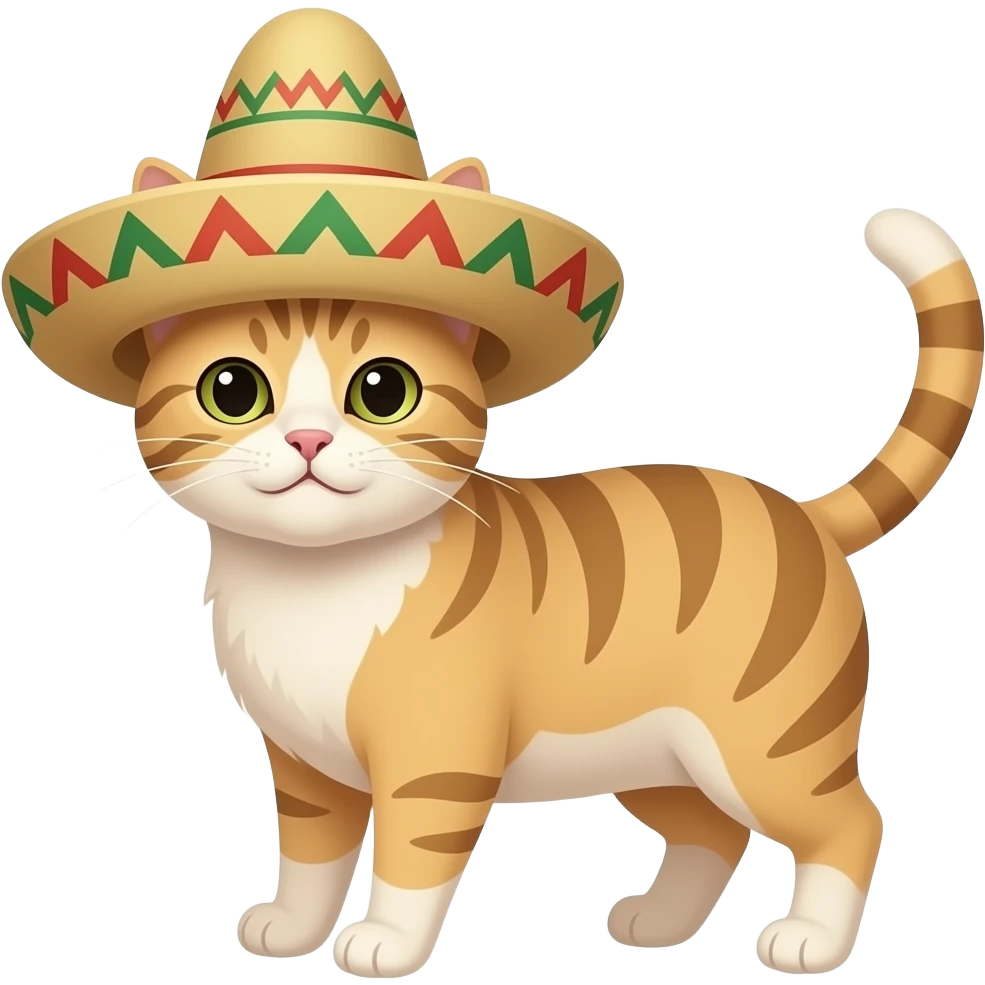 Cats With Mexican Hats emoji