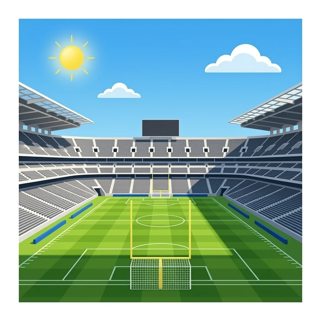 Inside Football stadium emoji