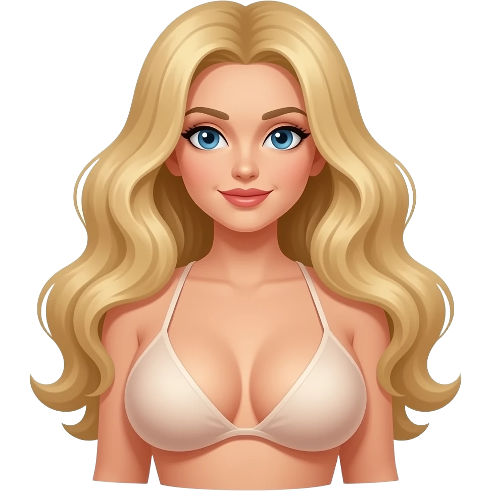 Sexy big boobs nude emoji