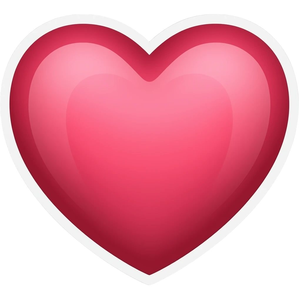 Free aesthetic heart stickers emoji