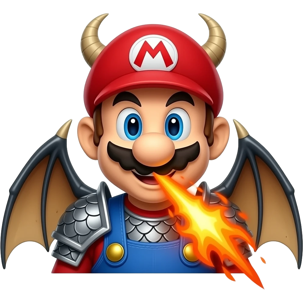 dragon super mario emoji
