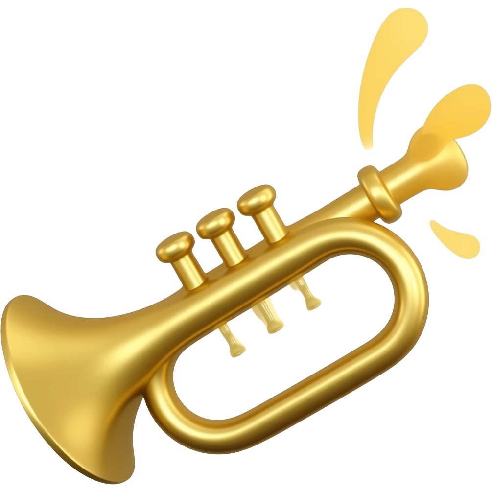 toy trumpet emoji