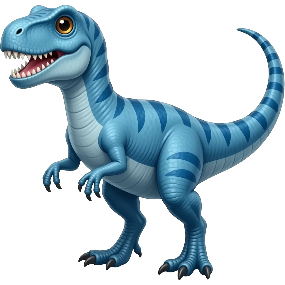 blue raptor emoji