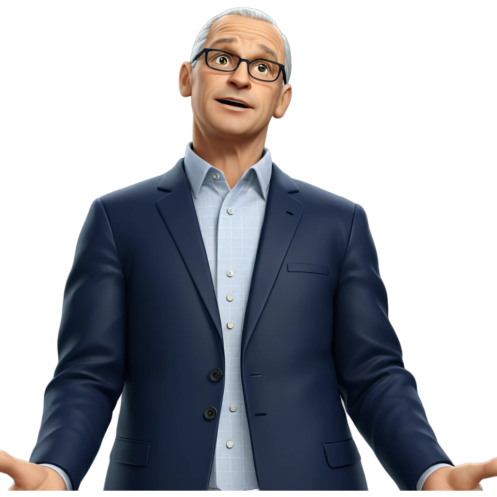 smartly dressed old man emoji