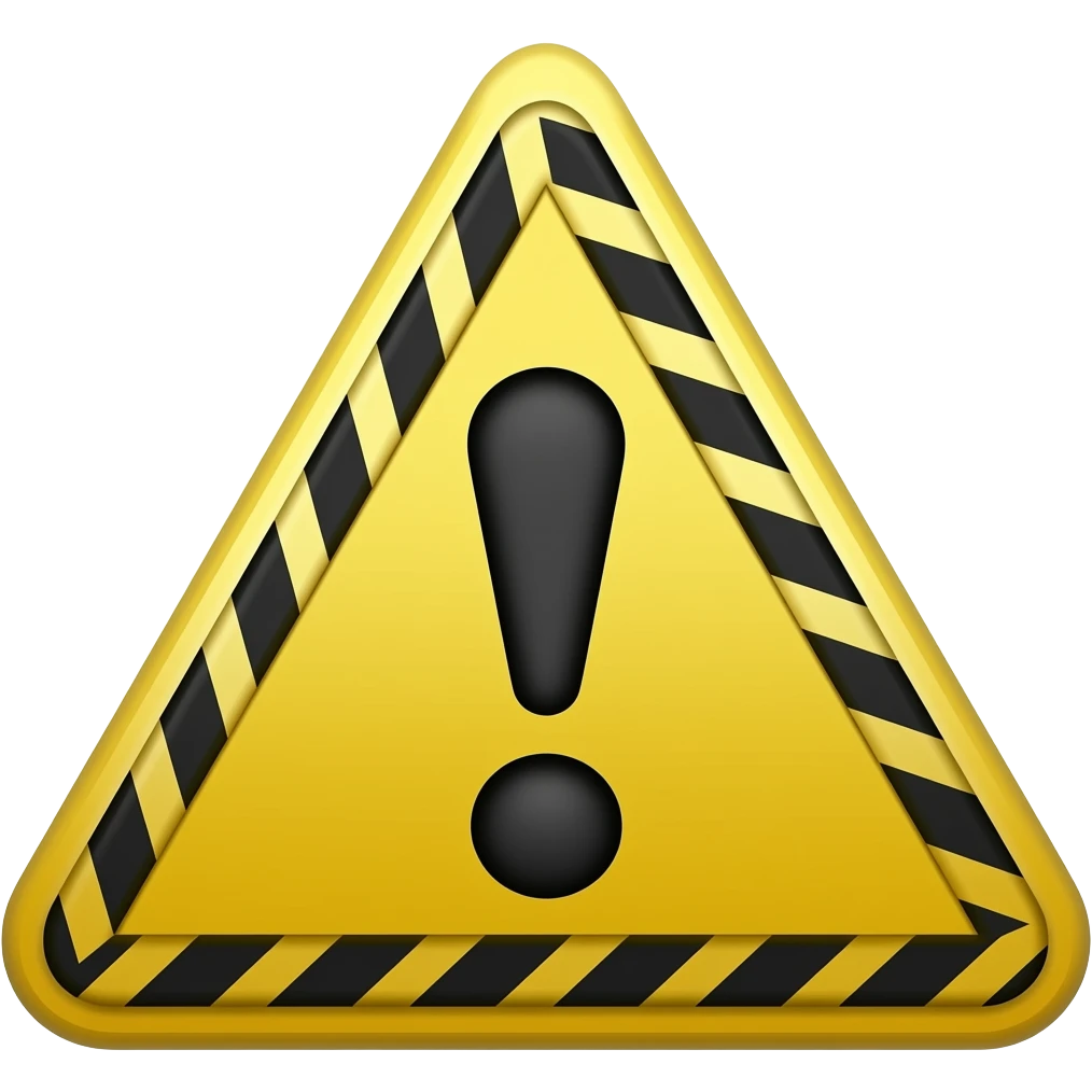 Cuidado Alarma emoji