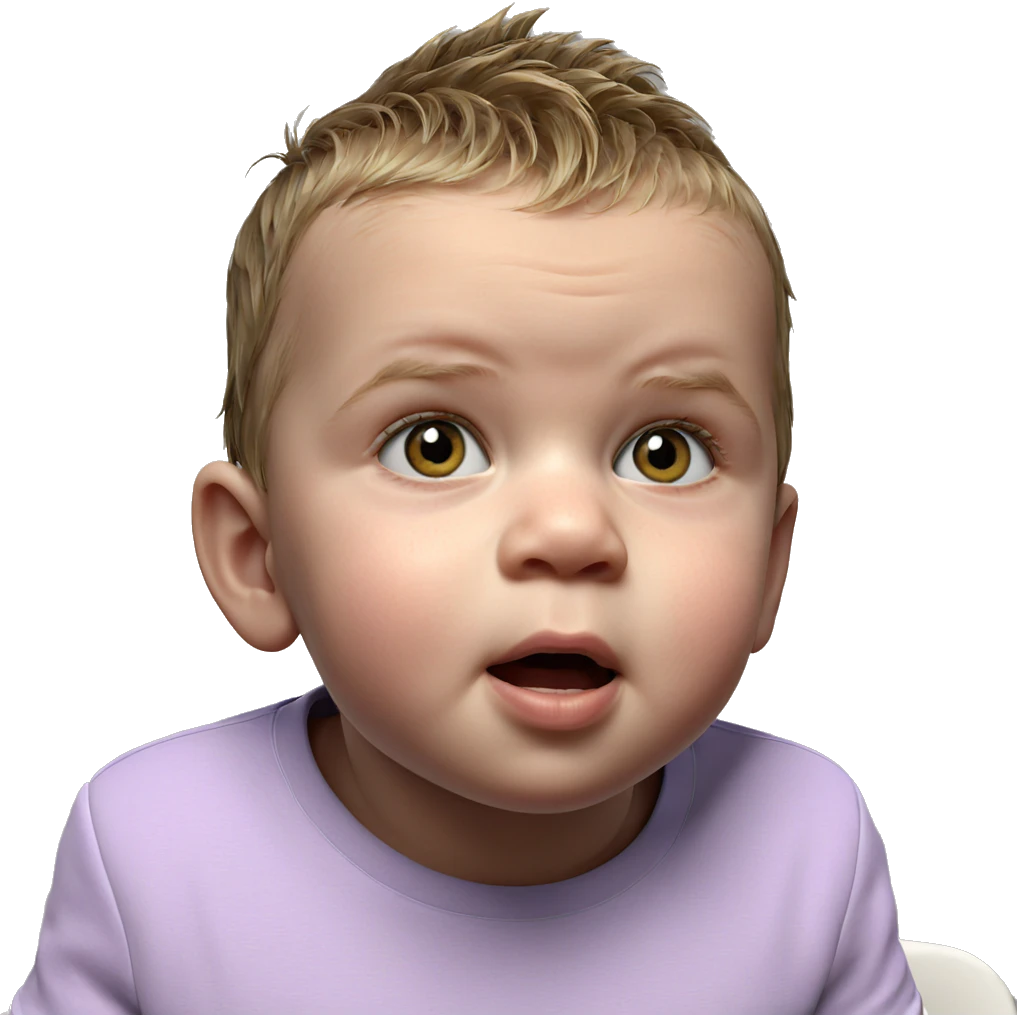 realistic portrait of a boy emoji