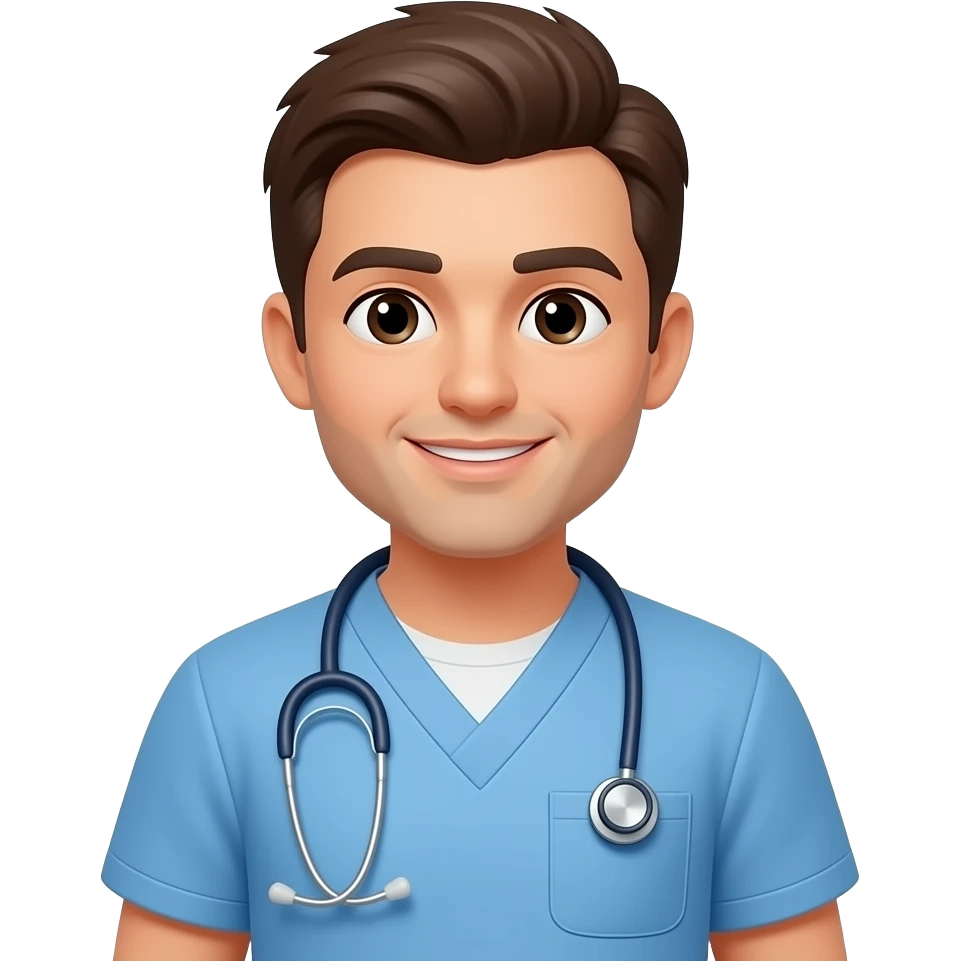 👨‍⚕️ man health worker emoji