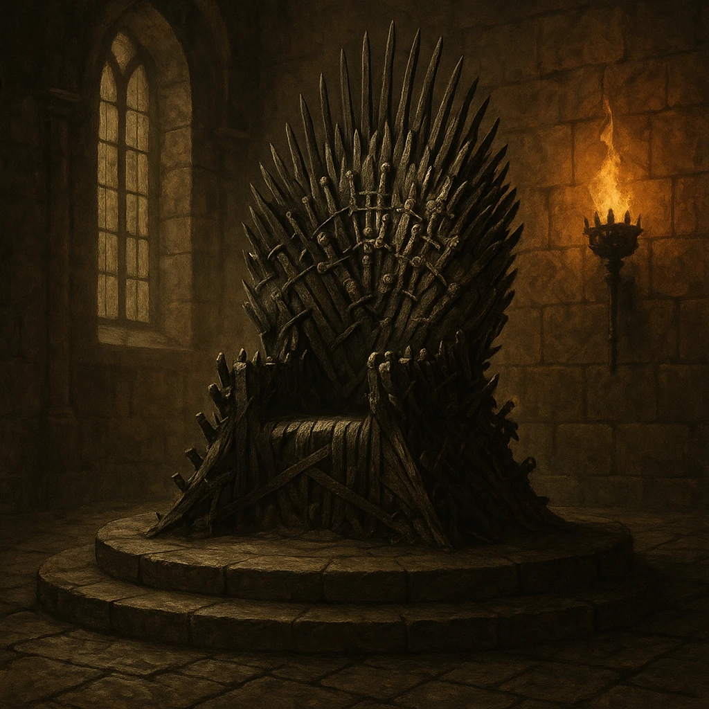 The iron throne, style 3 emoji