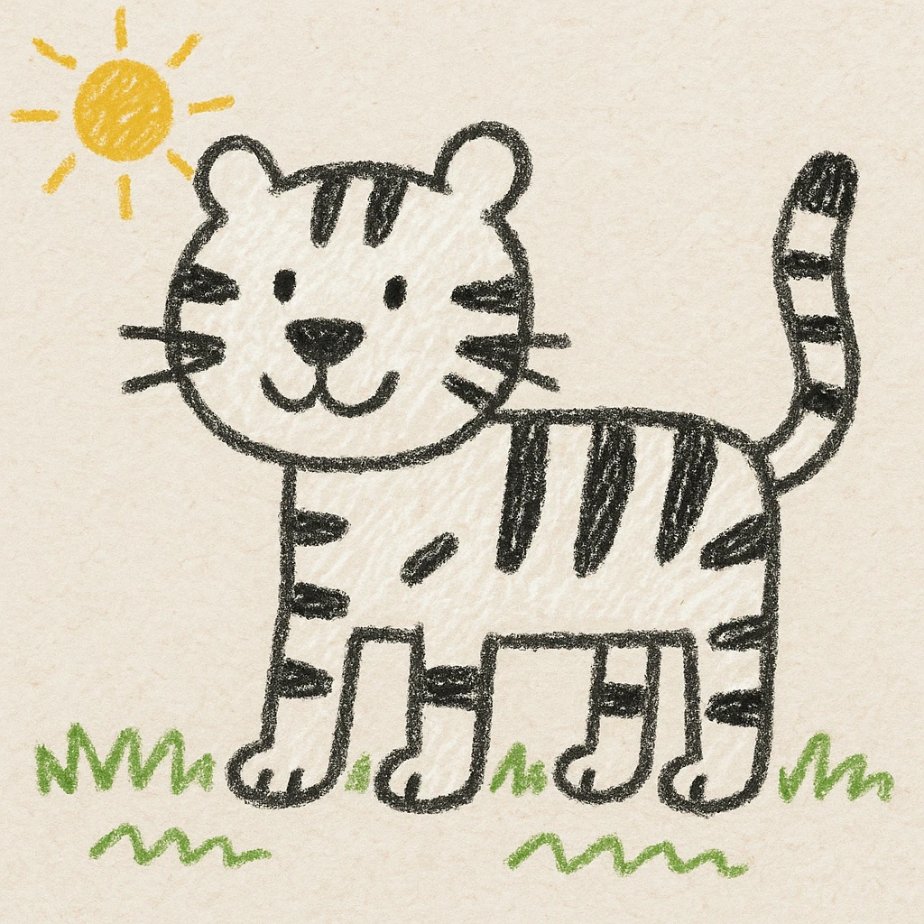 White Tiger emoji