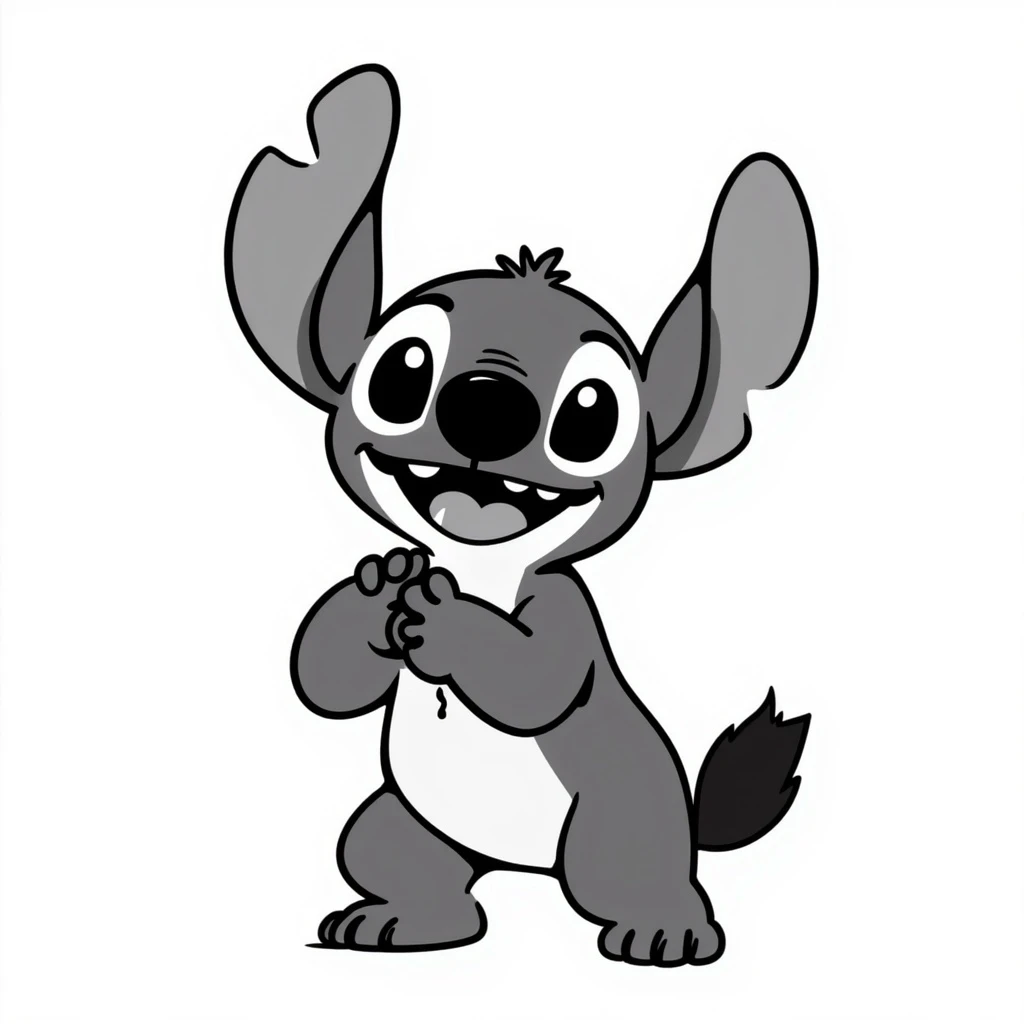 A stitch emoji