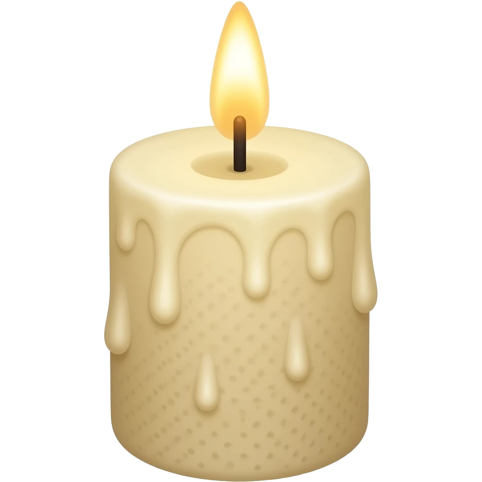 شمعة صغيره طويله emoji