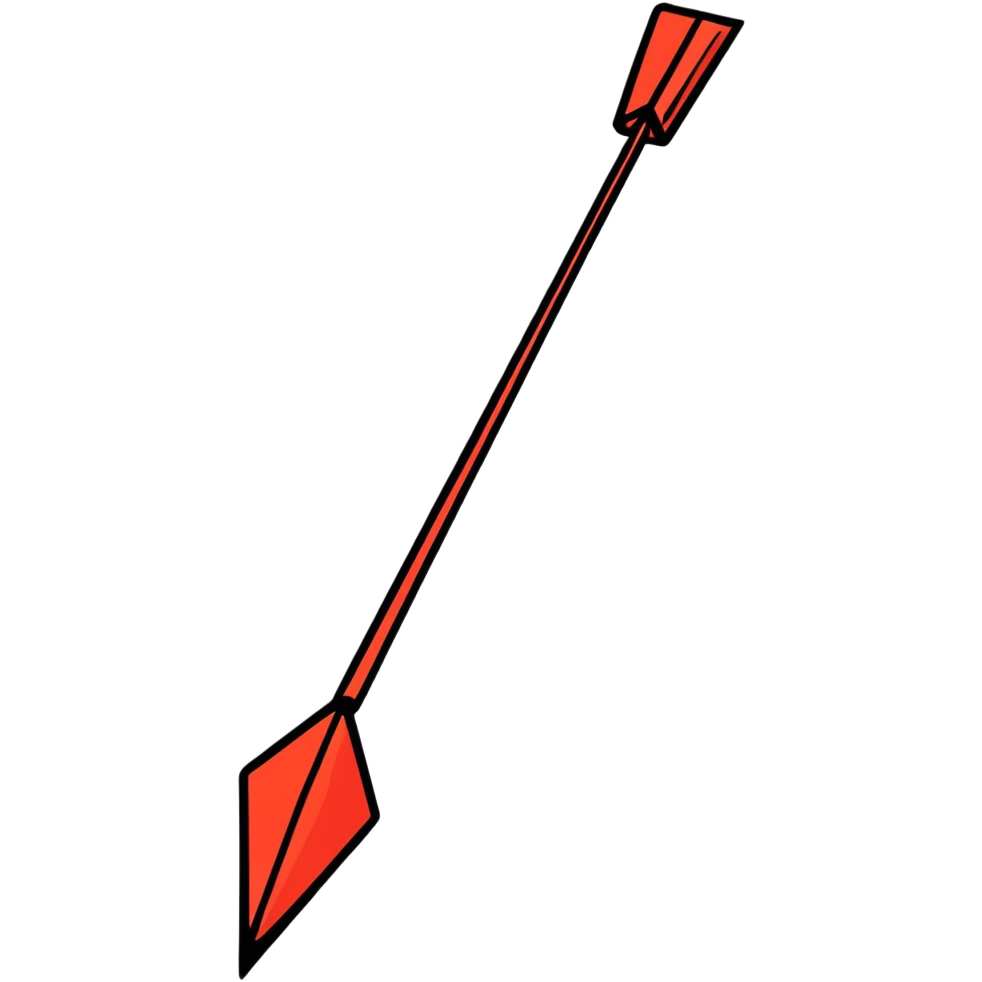 Cartoon stylized arrow cursor clicking emoji