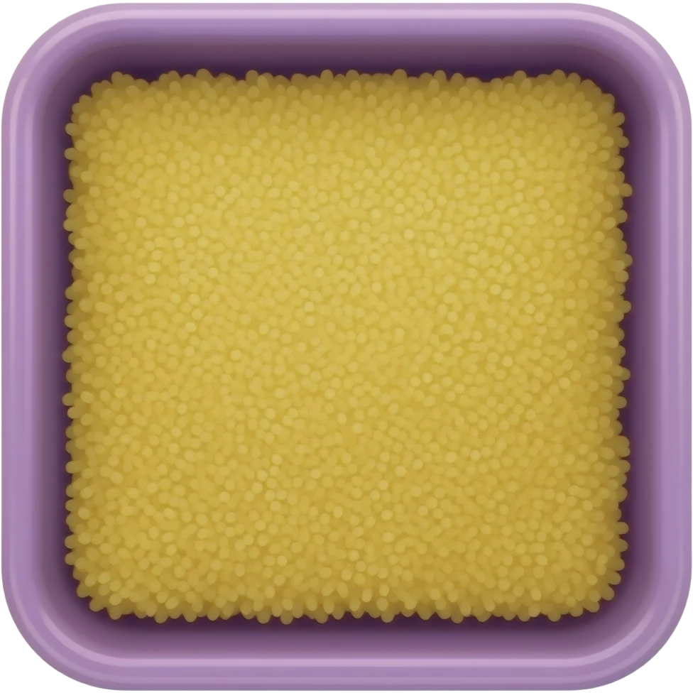 purple yellow Brush cleaner tray inspired by Barbie colour pallete emoji