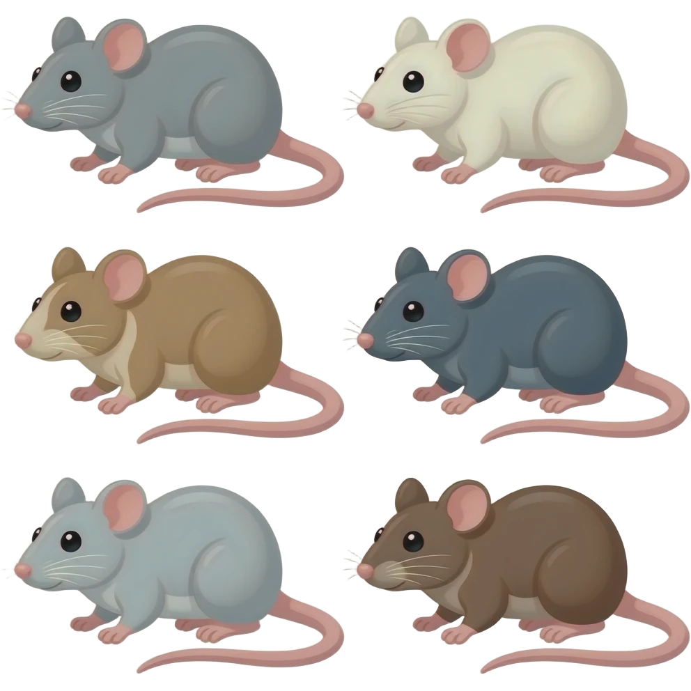 7 rats emoji