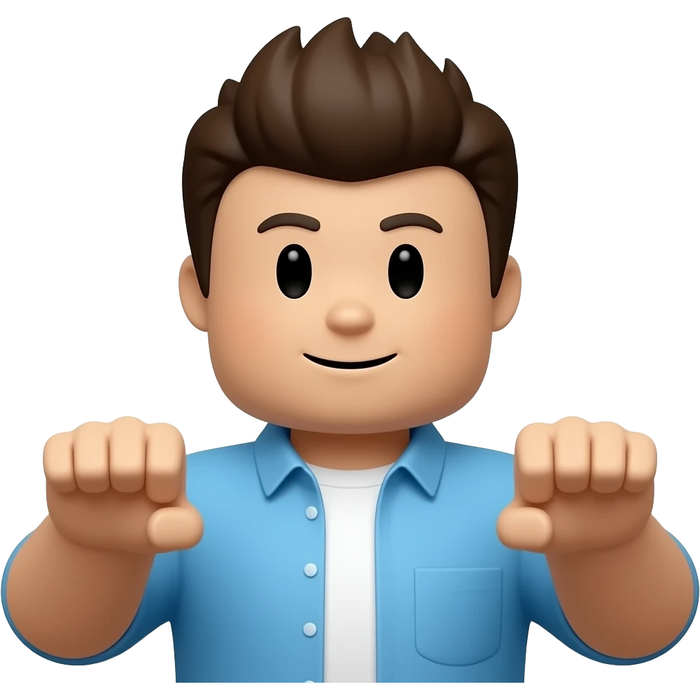 Emote do Roblox emoji