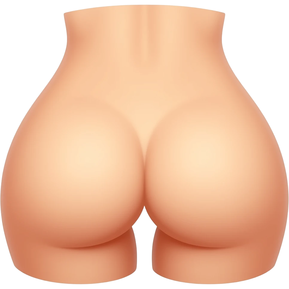 naked butt emoji