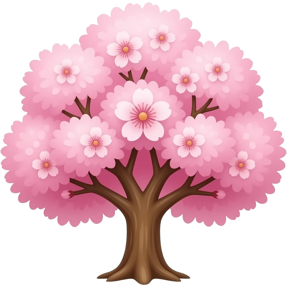 Sakura ağacı emoji