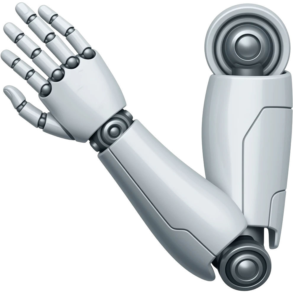 only bionic arm, emoji
