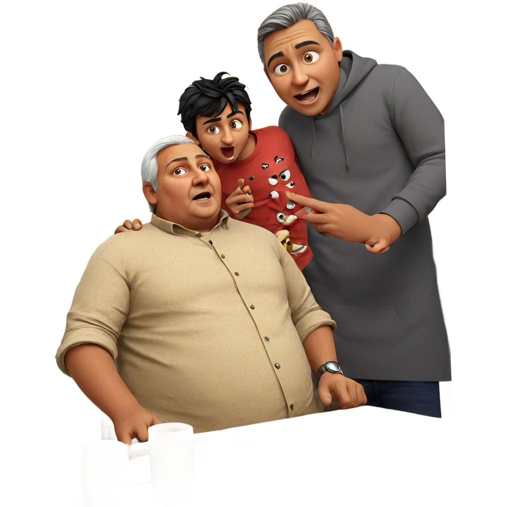 boys in artistic chaos emoji