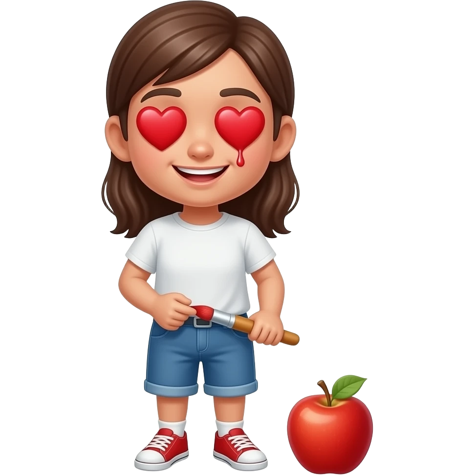 😍🤤💅🍎 emoji