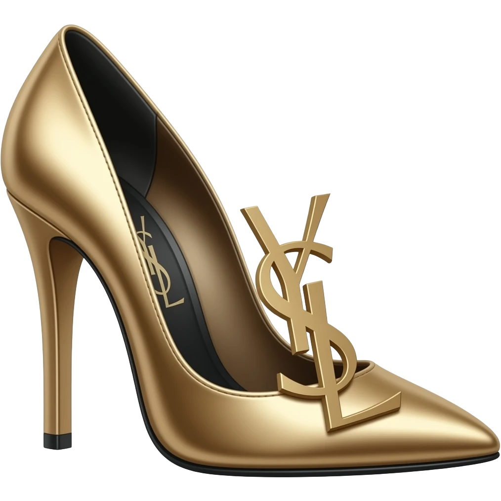 Tacones YSL emoji