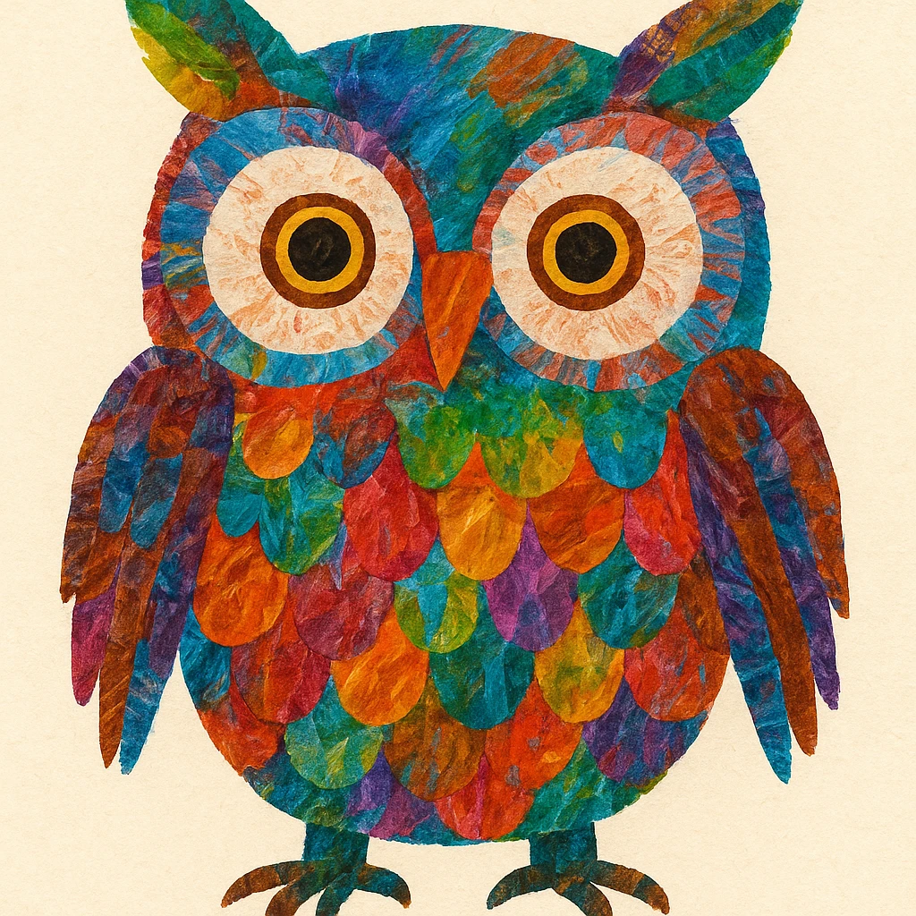 Eric carle owl emoji