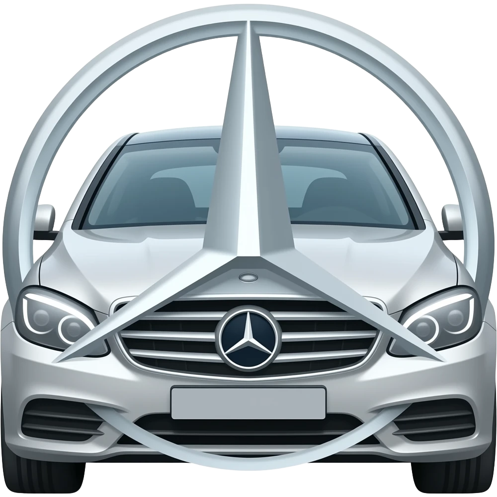 4 door Mercedes benz emoji
