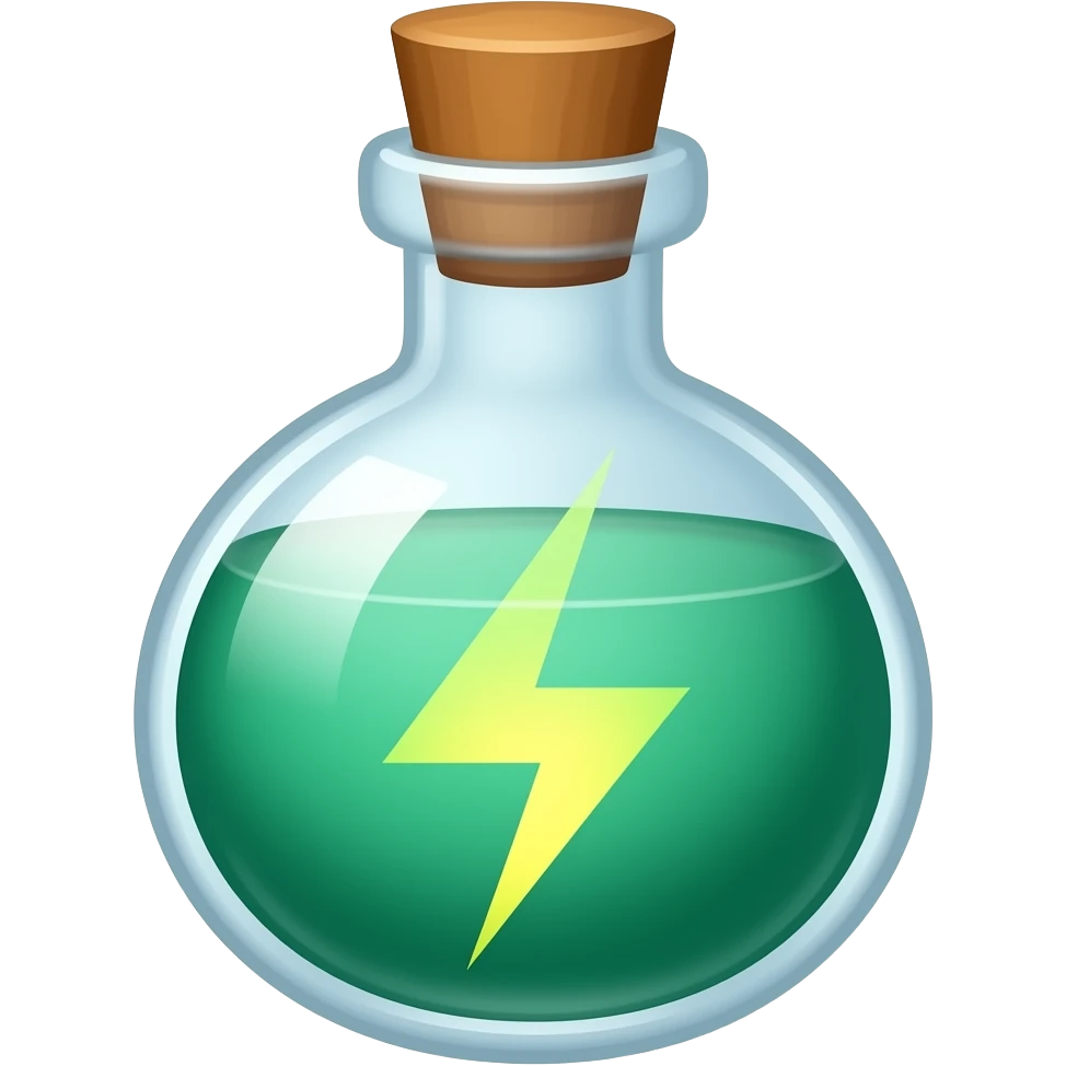 ⚡ power potion emoji